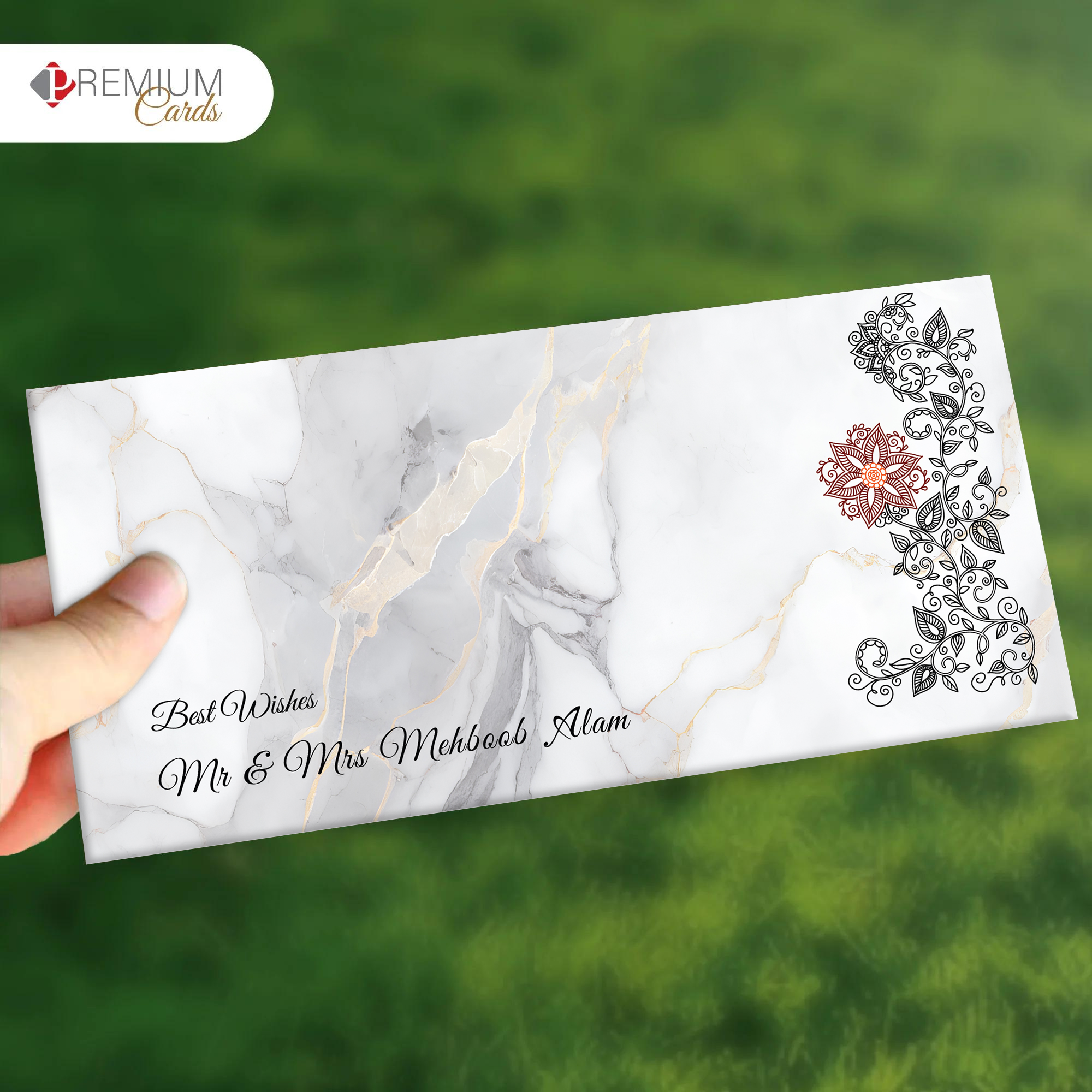 Garden Glee Envelope